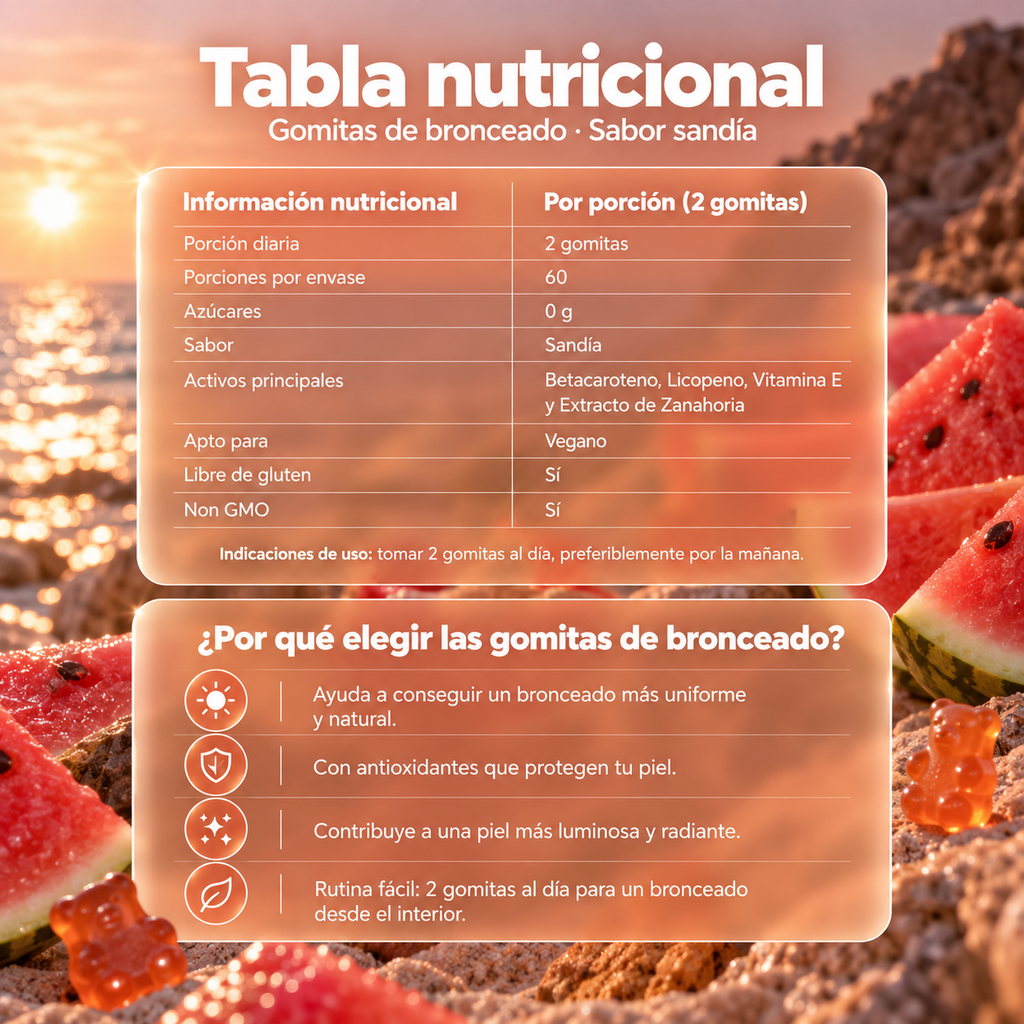 Gummies Bronceado