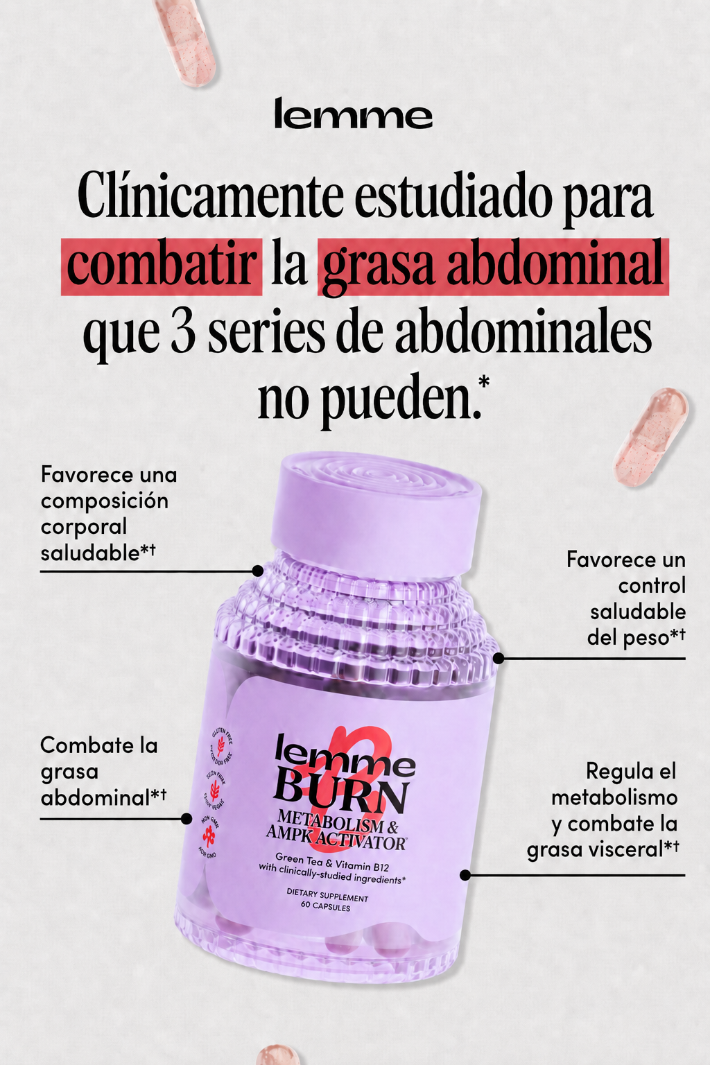 Lemme Burn - Ingredientes activos